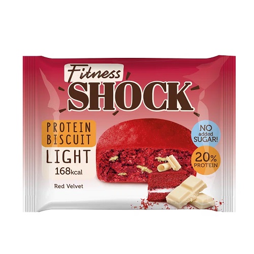 FitnesShock бисквит неглазированный Рэд-велюр, 40 гр